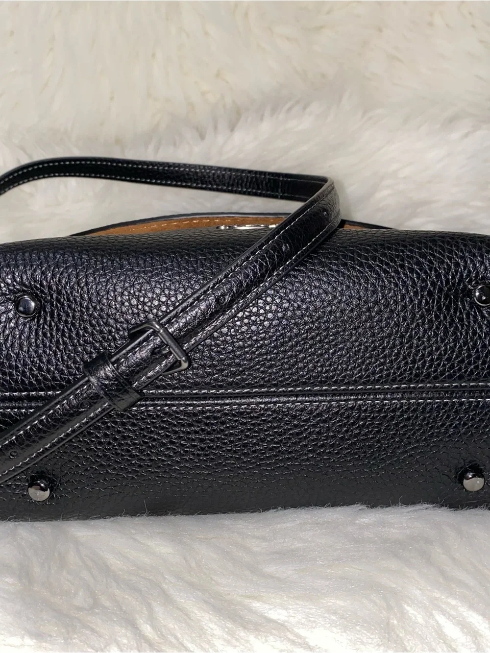 Coach 🖤🩶🖤 leather purse New Emory Top Handle Bag